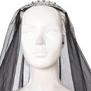 Beetlejuice 2024 Astrid Deetz Women Black Wedding Dress Party Carnival Halloween Cosplay Costume