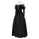 Beetlejuice 2024 Delores Women Black Dress Party Carnival Halloween Cosplay Costume
