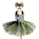 Beetlejuice 2024 Movie Beetlejuice Kids Children Dress Party Carnival Halloween Cosplay Costume