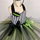 Beetlejuice 2024 Movie Beetlejuice Kids Children Dress Party Carnival Halloween Cosplay Costume