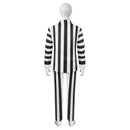 Beetlejuice 2024 Movie Beetlejuice Kids Children White And Black Striped Suit Cosplay Costume