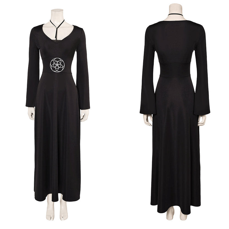 Beetlejuice 2024 Lydia Deetz Black Dress Party Carnival Halloween Cosplay Costume Beetlejuice 2024 Lydia Deetz Black Dress Party Carnival Halloween Cosplay Costume