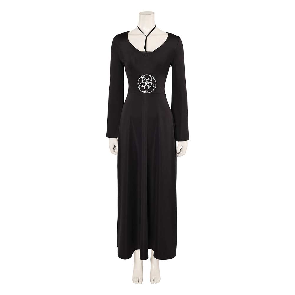 Beetlejuice 2024 Lydia Deetz Black Dress Party Carnival Halloween