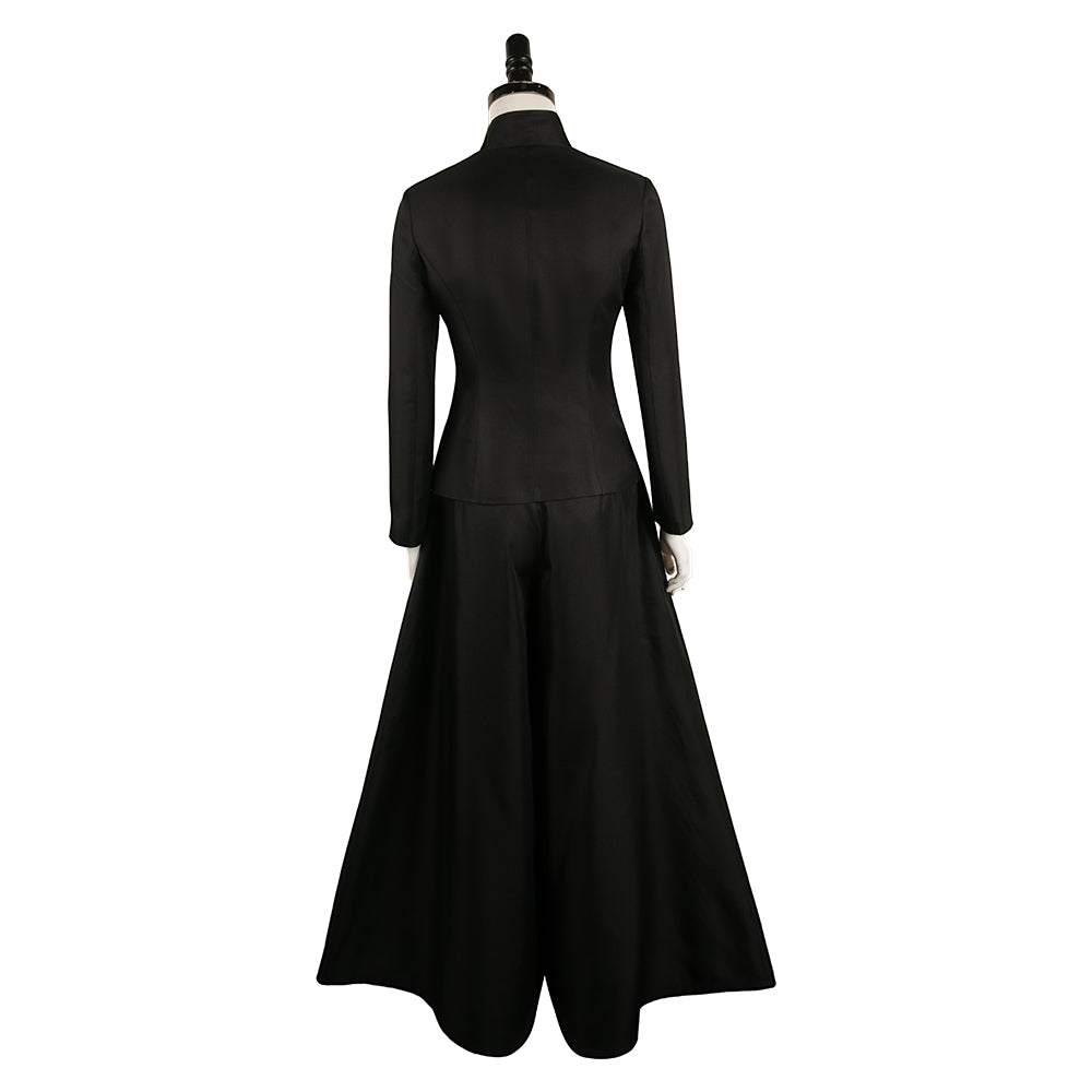 Beetlejuice 2024 Lydia Deetz Women Black Dress Party Carnival Halloween Cosplay Costume Beetlejuice 2024 Lydia Deetz Women Black Dress Party Carnival Halloween Cosplay Costume
