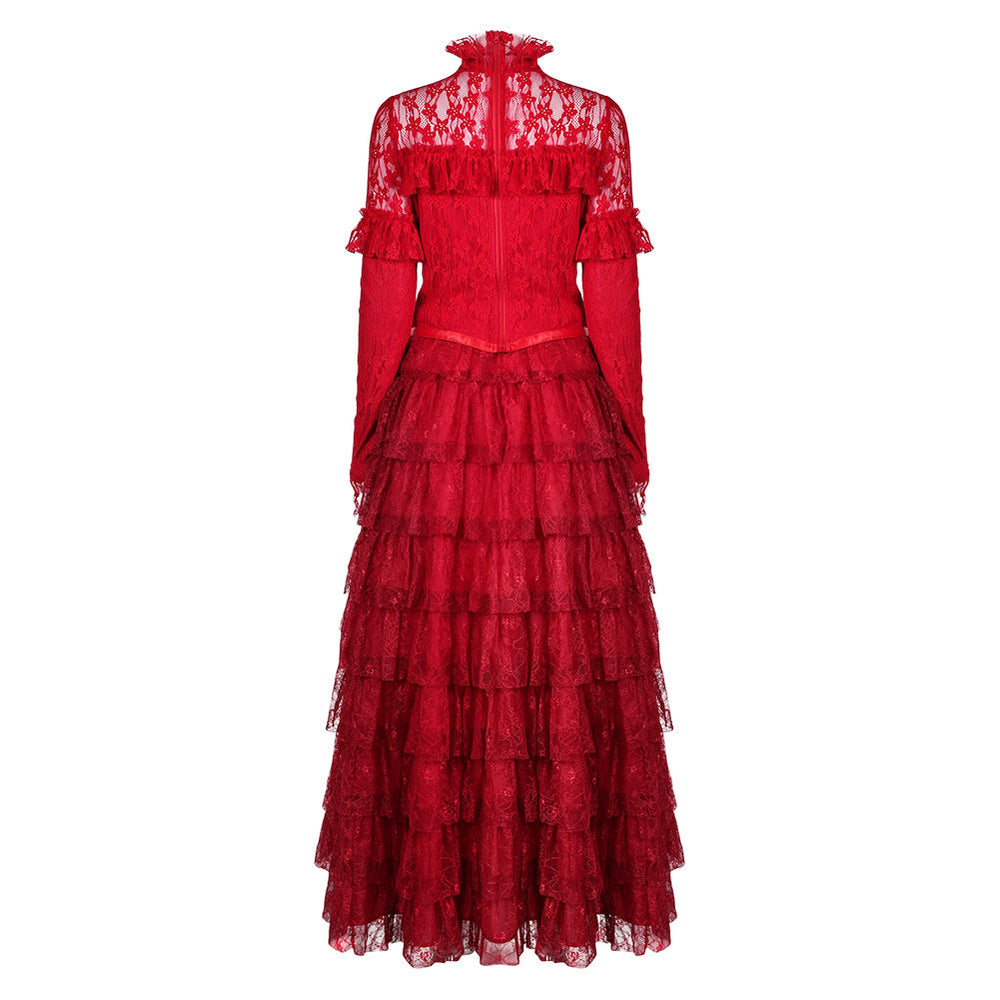 lydia martin red dress Nadine Merabi Lydia Red Dress 8