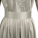 Beetlejuice 2024 Movie Lydia Deetz Women Silver Dress Party Carnival Halloween Cosplay Costume