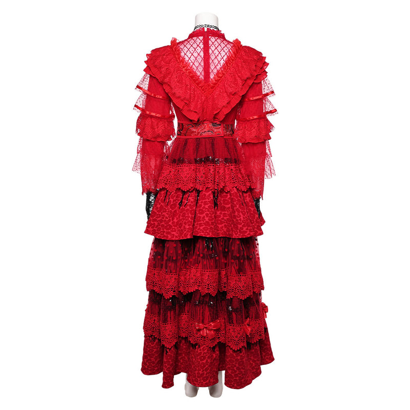 Beetlejuice Lydia Deetz Women Dress Carnival Halloween Cosplay Costume