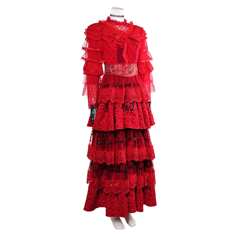 Beetlejuice Lydia Deetz Women Dress Carnival Halloween Cosplay Costume