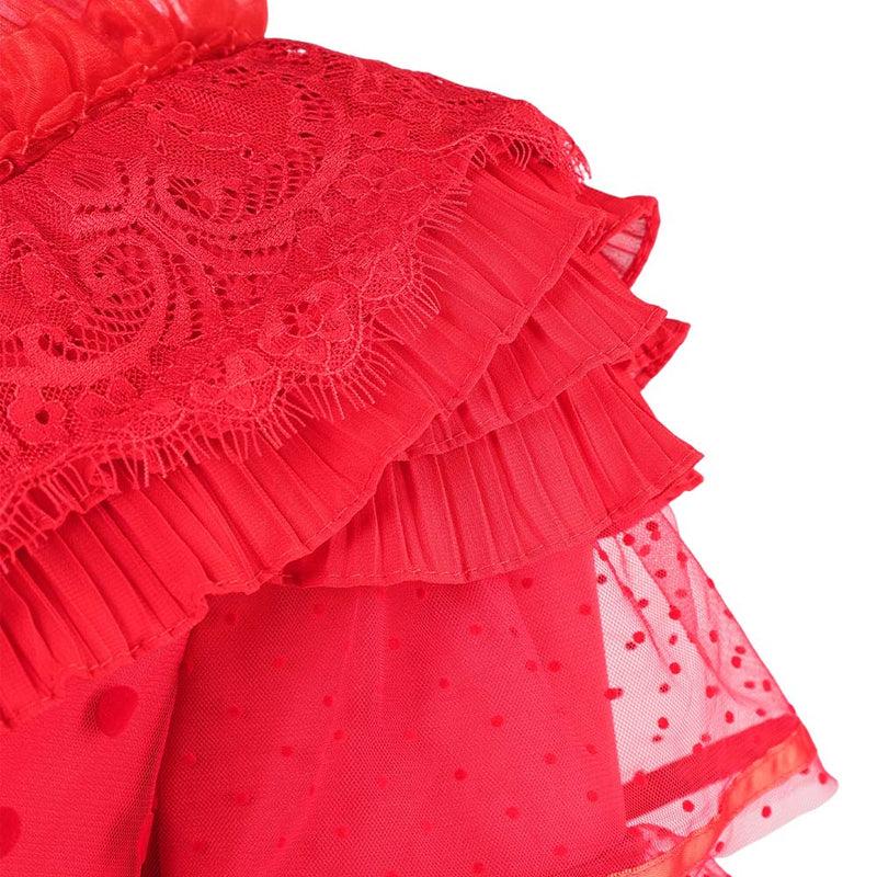 Beetlejuice Lydia Deetz Women Dress Carnival Halloween Cosplay Costume