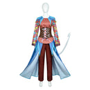 BG3 Alfira Women Blue Outfit Carnival Halloween Cosplay Costume