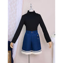 Black Butler Anime Ciel Phantomhive Blue Outfit Party Carnival Halloween Cosplay Costume