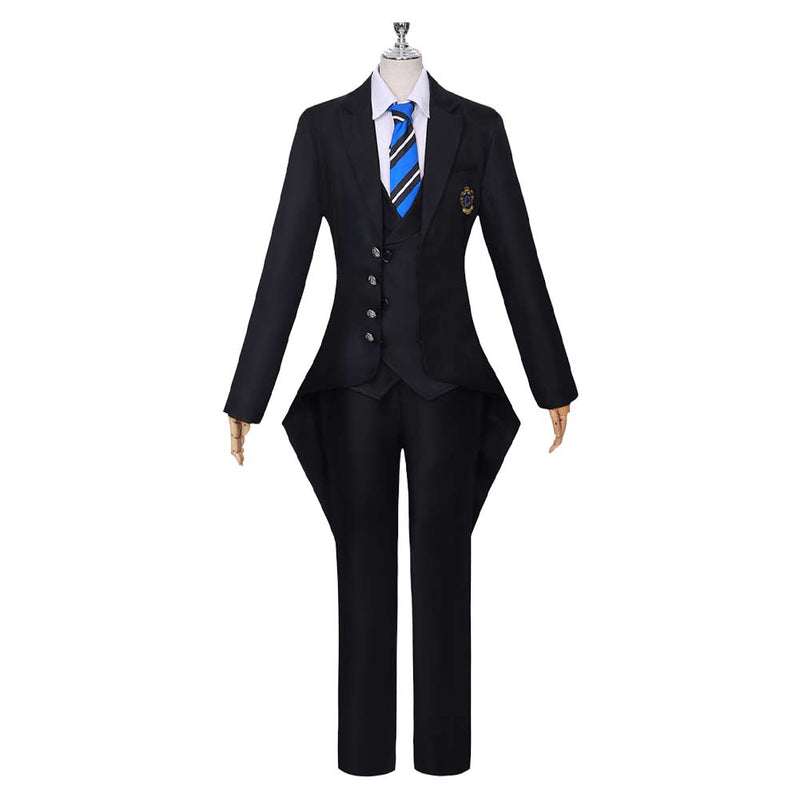 Black Butler Season 4: Public School Arc Anime Ciel Phantomhive Black Outfit Party Carnival Halloween Cosplay Costume