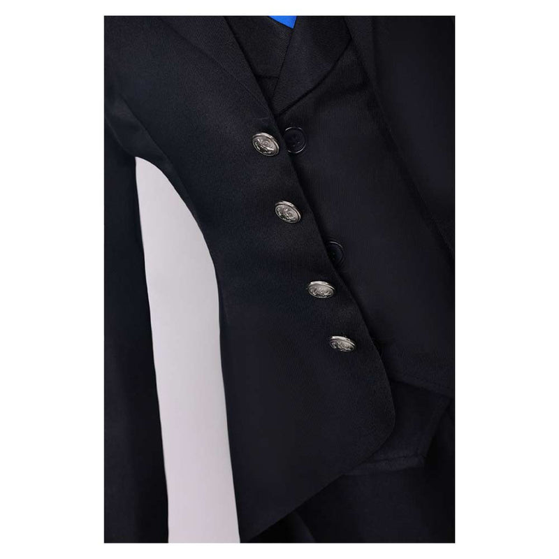 Black Butler Season 4: Public School Arc Anime Ciel Phantomhive Black Outfit Party Carnival Halloween Cosplay Costume