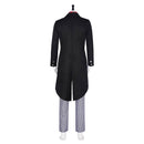 Black Butler Season 4: Public School Arc Anime Edgar Redmond Black Outfit Cosplay Costume