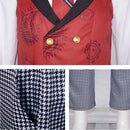 Black Butler Season 4: Public School Arc Anime Edgar Redmond Black Outfit Cosplay Costume