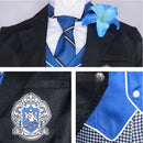 Black Butler Season 4: Public School Arc Anime Lawrence Bluewer Black Outfit Cosplay Costume