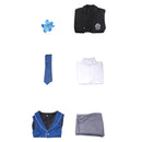 Black Butler Season 4: Public School Arc Anime Lawrence Bluewer Black Outfit Cosplay Costume