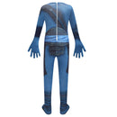 Black Myth: Wukong Wukong Kids Children Blue Jumpsuit Party Carnival Halloween Cosplay Costume