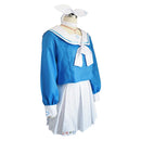 Blue Archive The Animation Anime Arona Women Blue Dress Party Carnival Halloween Cosplay Costume