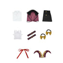 Blue Archive The Animation Anime Rikuhachima Aru Women Purple Suit Cosplay Costume