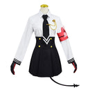 Blue Archive The Animation Anime Shiromi Iori Women Black Uniform Dress Cosplay Costume
