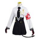 Blue Archive The Animation Anime Shiromi Iori Women Black Uniform Dress Cosplay Costume