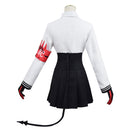 Blue Archive The Animation Anime Shiromi Iori Women Black Uniform Dress Cosplay Costume