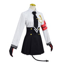 Blue Archive The Animation Anime Shiromi Iori Women Black Uniform Dress Cosplay Costume