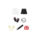 Blue Archive The Animation Anime Shiromi Iori Women Black Uniform Dress Cosplay Costume