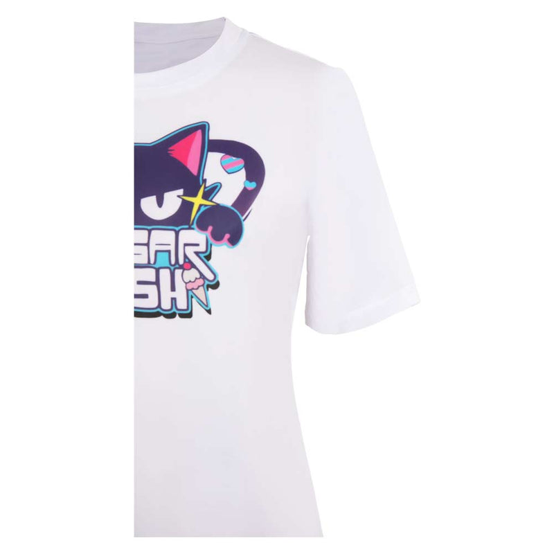 Blue Archive The Animation Anime Sugar Rush White T-shirt Party Carnival Halloween Cosplay Costume