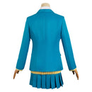 Blue Box Anime Kano Chinatsu Women Blue Uniform Dress Party Carnival Halloween Cosplay Costume