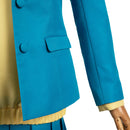 Blue Box Anime Kano Chinatsu Women Blue Uniform Dress Party Carnival Halloween Cosplay Costume