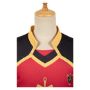 Blue Lock Anime Isagi Yoichi Black Red Team Uniform Party Carnival Halloween Cosplay Costume