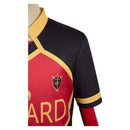 Blue Lock Anime Isagi Yoichi Black Red Team Uniform Party Carnival Halloween Cosplay Costume