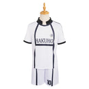 Blue Lock Anime Reo Mikage White Team Uniform Party Carnival Halloween Cosplay Costume
