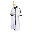 Blue Lock Anime Reo Mikage White Team Uniform Party Carnival Halloween Cosplay Costume
