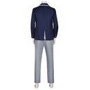 Blue Lock Isagi Yoichi Navy Blue School Uniform Men Halloween Carnival Party Cosplay Costume