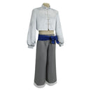 Blue Lock Nagi Seishiro White Oriental Style Set Outfit Men Halloween Carnival Party Cosplay Costume