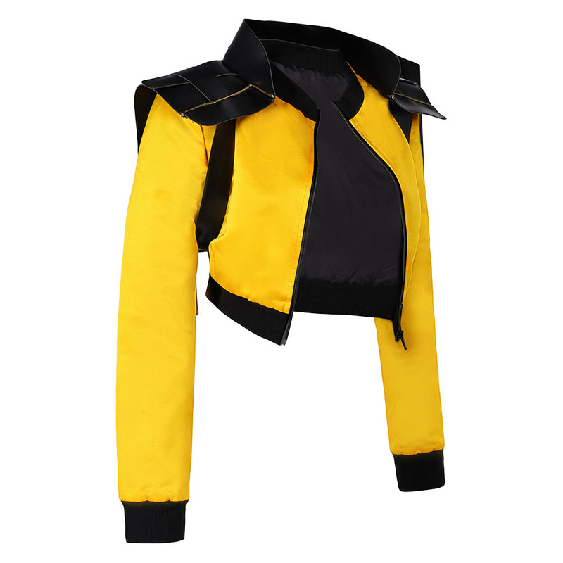 Boy Kills World 2024 Movie June 27 Women Yellow Coat Party Carnival Halloween Cosplay Costume