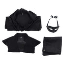 Bridgerton Season 4 Benedict Bridgerton Masquerade Black Shirt Pants Set Outfit Men Halloween Carnival Party Cosplay Costume