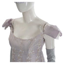 Bridgerton Season 4 Sophie Beckett Masquerade White Gown Set Outfit Women Halloween Carnival Party Cosplay Costume