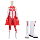 Invincible Omni-Man Nolan Grayson Red Zentai Jumpsuit Carnival Halloween Cosplay Costume