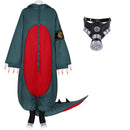 Gachiakuta Guita Hebby Fantasia Monster Overall Jumpsuit Outfit Women Halloween Carnival Party Cosplay Costume