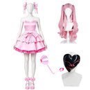 Cosplay Costume Mizi Zombie Stage (2026) R1 Stage Dress Set Pink Women Halloween Carnival Party Outfits