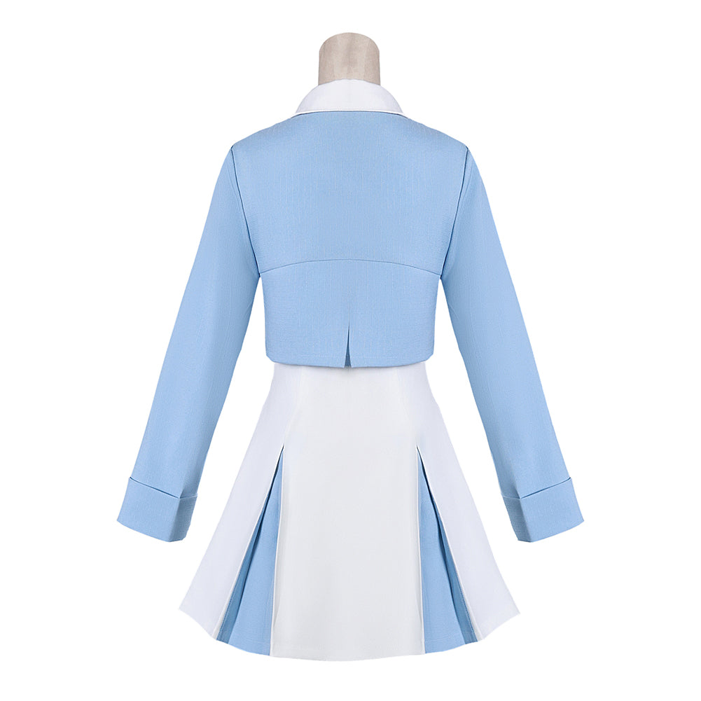 Cardcaptor Sakura Sakura Kinomoto Women Blue Dress Carnival Halloween Cosplay Costume Cardcaptor Sakura Sakura Kinomoto Women Blue Dress Carnival Halloween Cosplay Costume