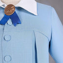 Cardcaptor Sakura Sakura Kinomoto Women Blue Dress Carnival Halloween Cosplay Costume