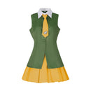Cardcaptor Sakura Sakura Kinomoto Women Green Dress Carnival Halloween Cosplay Costume