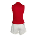 Detective Conan/Case Closed Anime Ai Haibara Red Suit Party Carnival Halloween Cosplay Costume