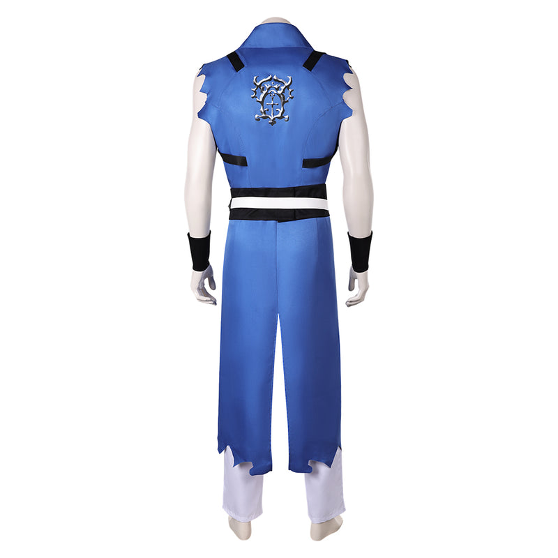 Castlevania: Nocturne Season 2 Richter Belmont Blue Outfit Carnival Halloween Cosplay Costume