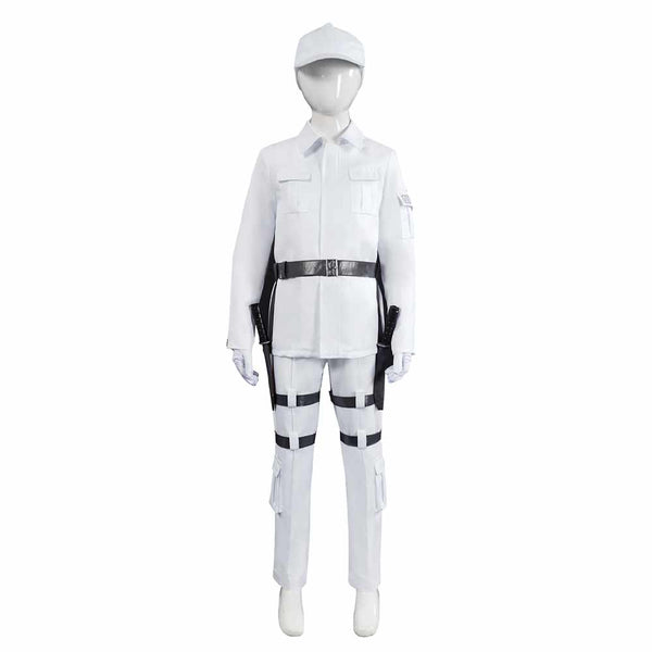 Cells At Work White Blood Cell Kids Children White Outfit Carnival Halloween Cosplay Costume